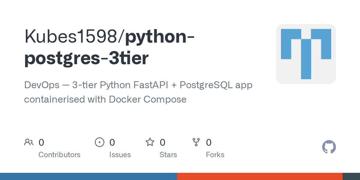 3-Tier Python App with PostgreSQL